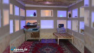 نمای داخلی اتاق اقامتگاه بوم گردی قلعه علی بابا - دامغان - روستای کلاته